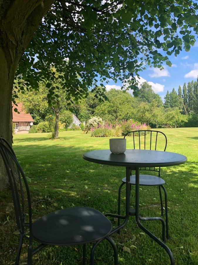 Au Detour D'Un Chemin Bed & Breakfast Manneville-la-Raoult Bagian luar foto